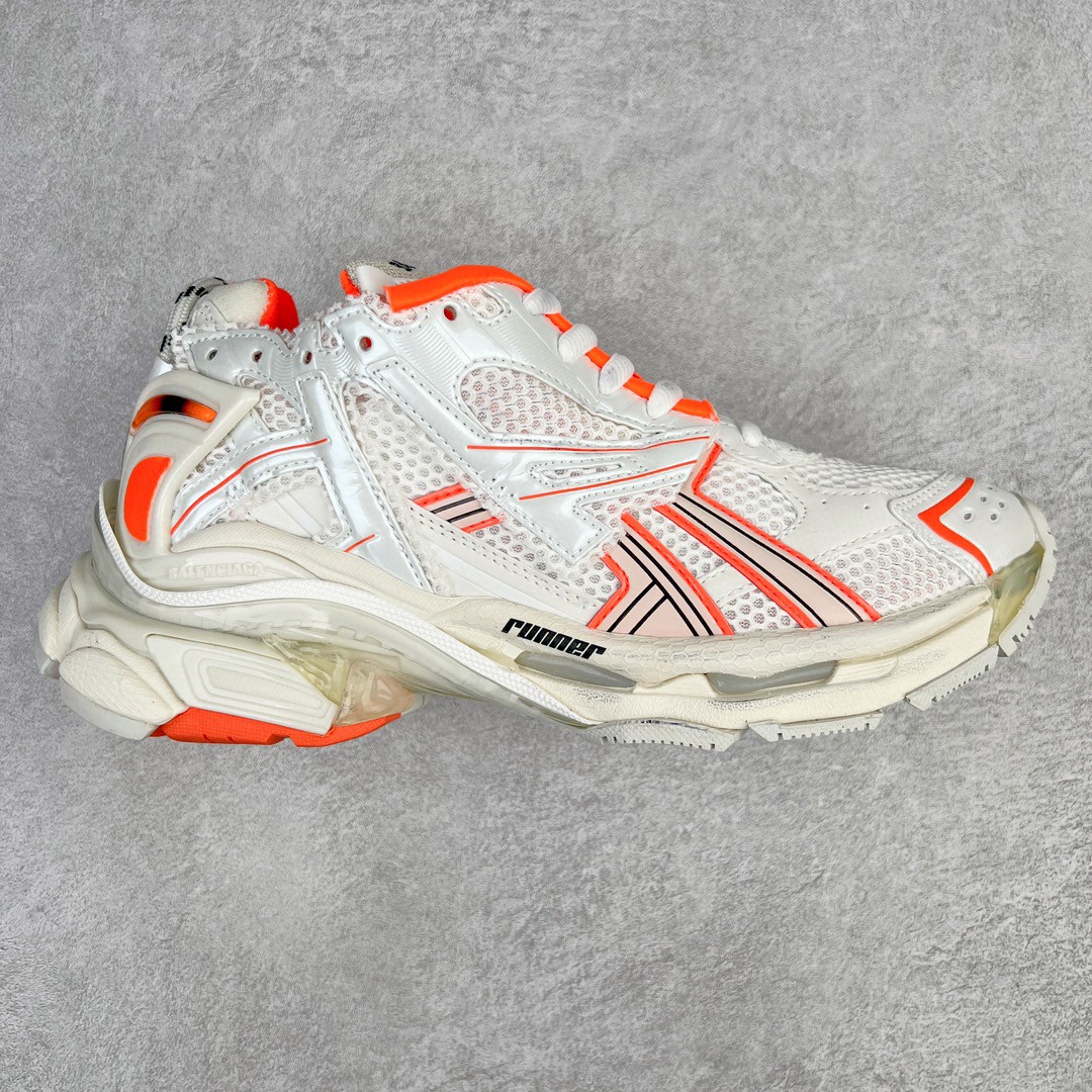 Balenciaga Runner 巴黎世家 白橙 老爹鞋 运动 复古板鞋 休闲鞋 男鞋 女鞋