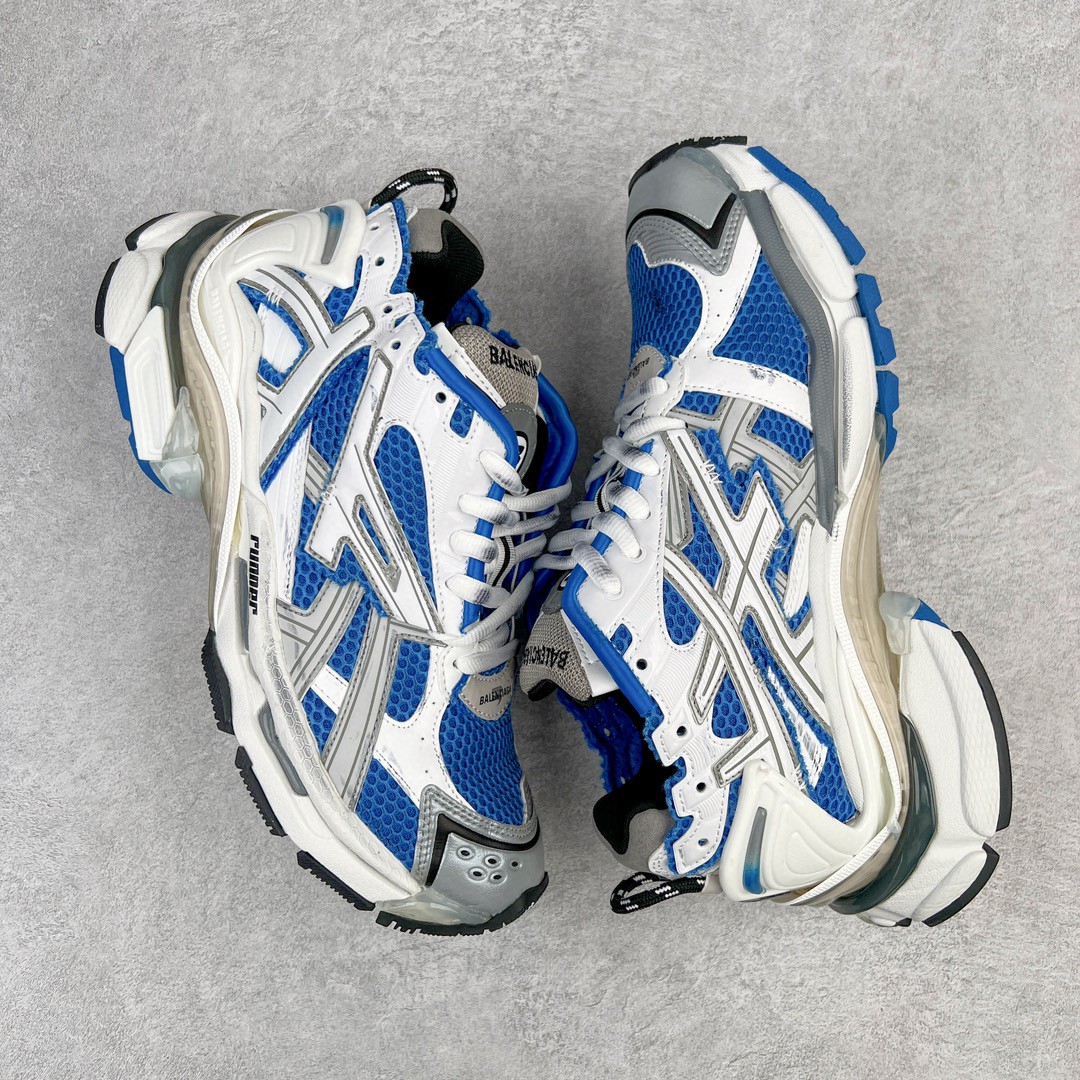 Balenciaga Runner 巴黎世家 蓝白 老爹鞋 运动 复古板鞋 休闲鞋 男鞋 女鞋