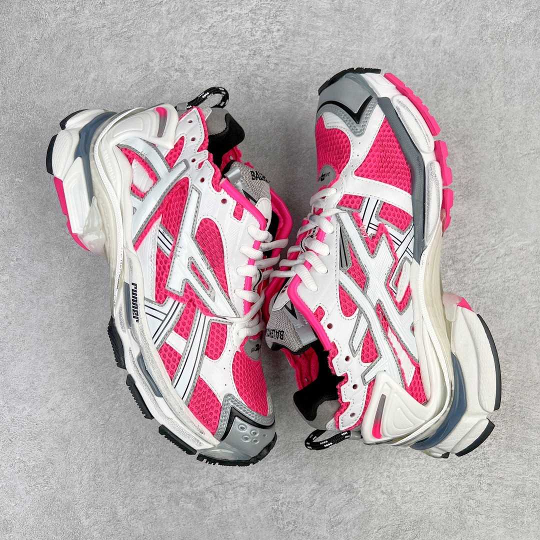 Balenciaga Runner 巴黎世家 粉白 老爹鞋 运动 复古板鞋 休闲鞋 男鞋 女鞋