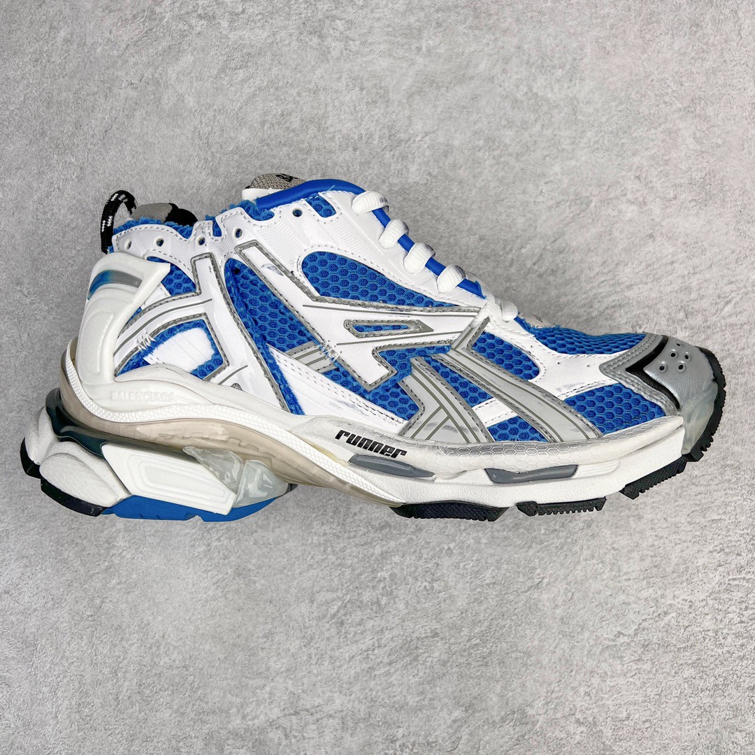 Balenciaga Runner 巴黎世家 蓝白 老爹鞋 运动 复古板鞋 休闲鞋 男鞋 女鞋