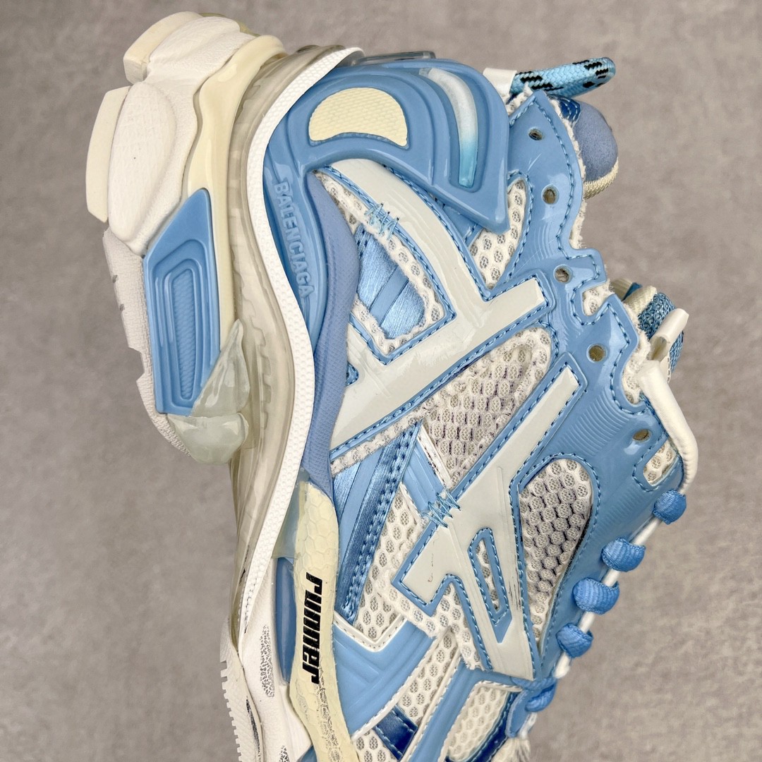 Balenciaga Runner 巴黎世家 白蓝 老爹鞋 运动 复古板鞋 休闲鞋 男鞋 女鞋