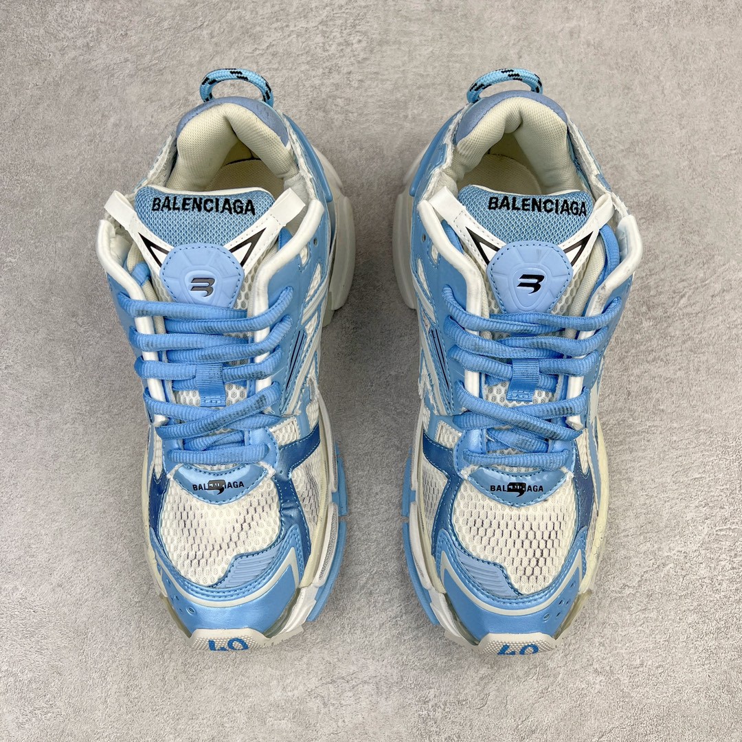 Balenciaga Runner 巴黎世家 白蓝 老爹鞋 运动 复古板鞋 休闲鞋 男鞋 女鞋