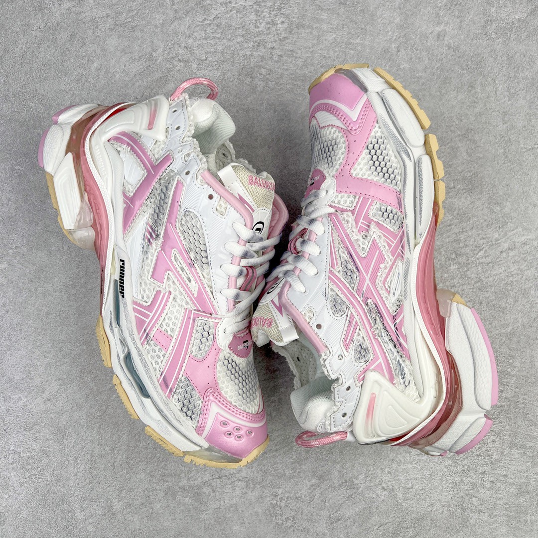 Balenciaga Runner 巴黎世家 白粉老爹鞋 运动 复古板鞋 休闲鞋 男鞋 女鞋