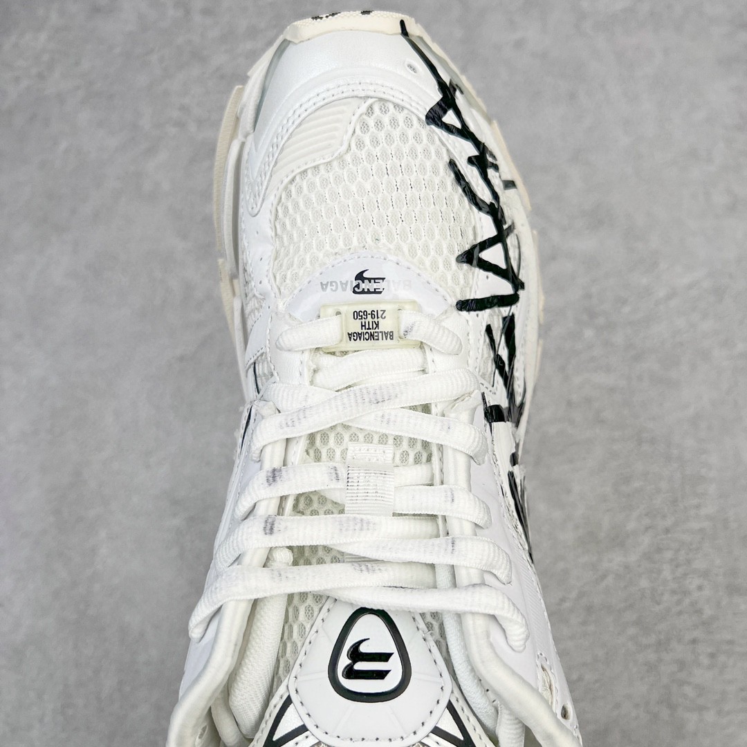 Balenciaga Runner Graffiti 巴黎世家 白色 老爹鞋 运动 复古板鞋 休闲鞋 男鞋 女鞋 677402W3RBQ9010