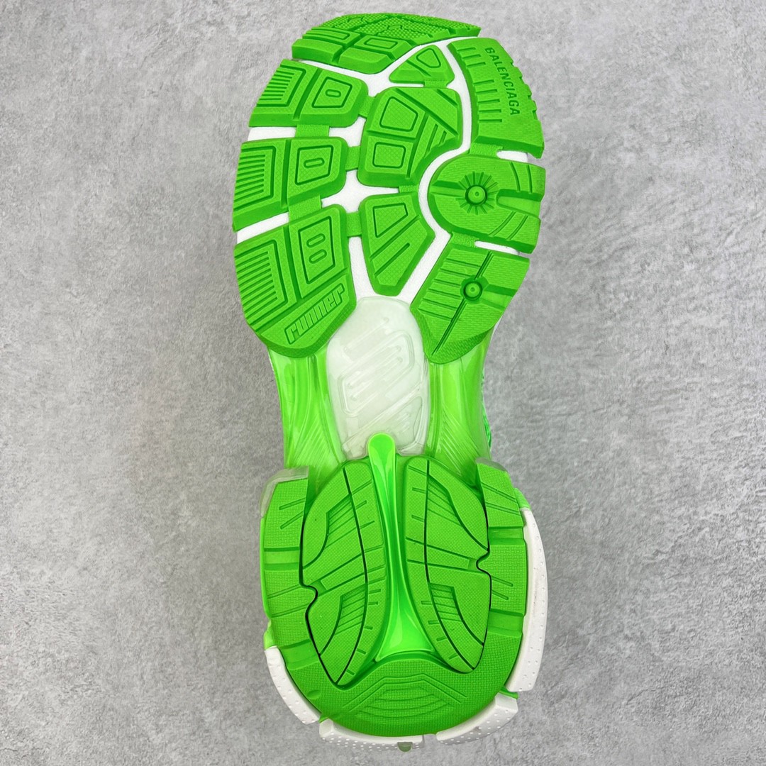 Balenciaga Runner 巴黎世家 白绿 老爹鞋 运动 复古板鞋 休闲鞋 男鞋 女鞋 677403W3RBM3590