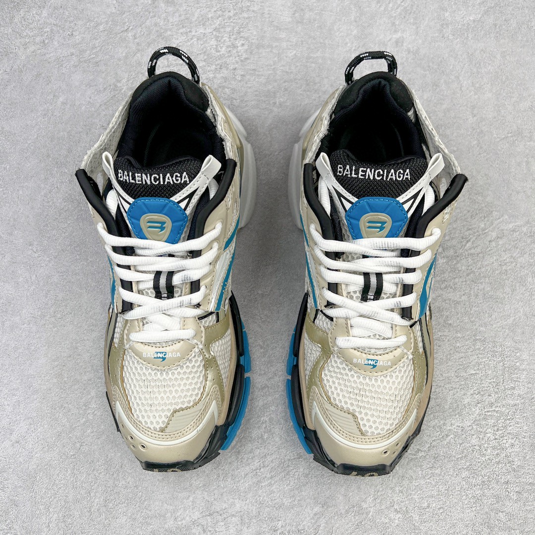 Balenciaga Runner 巴黎世家 奶油蓝 老爹鞋 运动 复古板鞋 休闲鞋 男鞋 女鞋