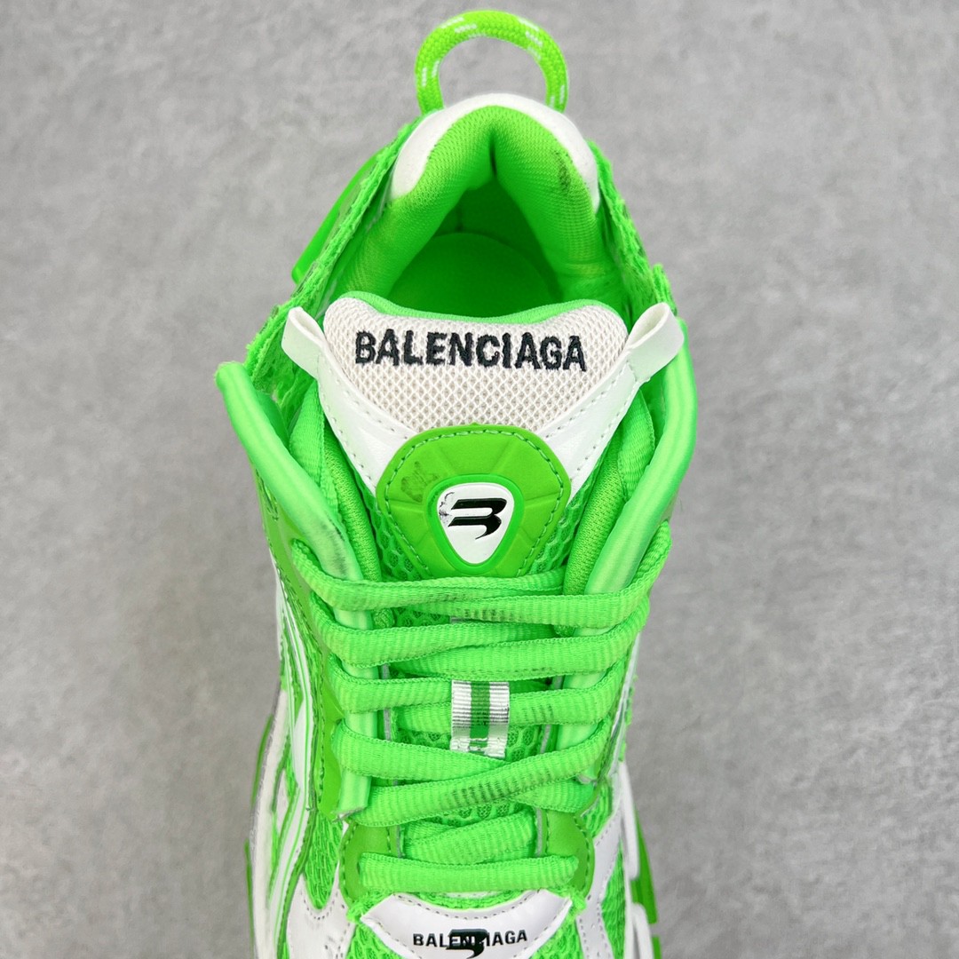 Balenciaga Runner 巴黎世家 白绿 老爹鞋 运动 复古板鞋 休闲鞋 男鞋 女鞋 677403W3RBM3590
