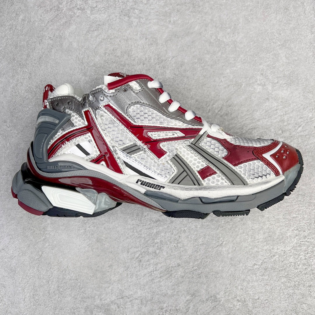 Balenciaga Runner 巴黎世家 白灰红 老爹鞋 运动 复古板鞋 休闲鞋 男鞋 女鞋