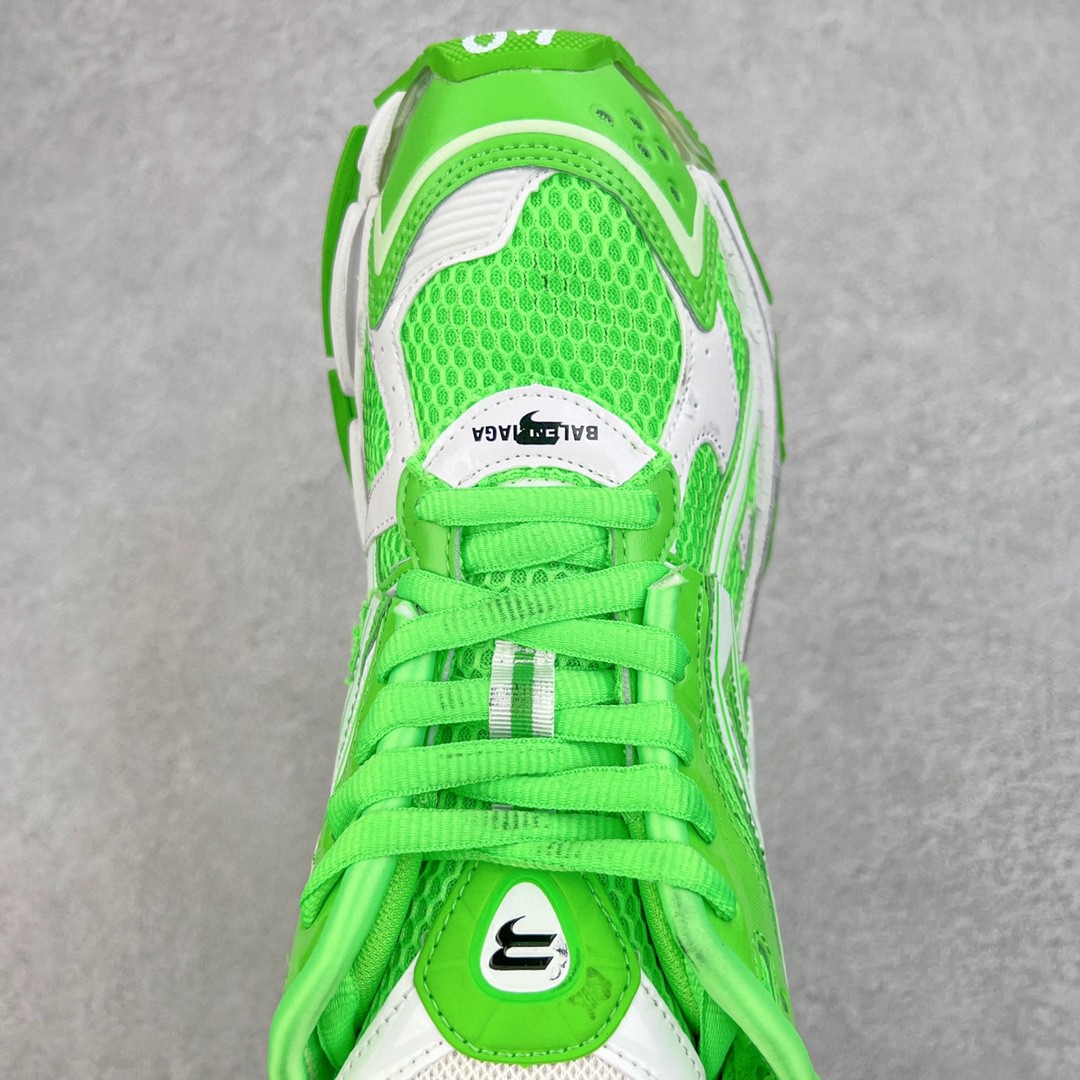 Balenciaga Runner 巴黎世家 白绿 老爹鞋 运动 复古板鞋 休闲鞋 男鞋 女鞋 677403W3RBM3590