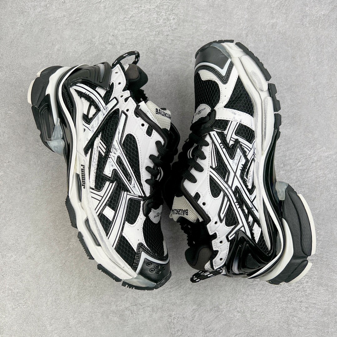 Balenciaga Runner 巴黎世家 黑白 老爹鞋 运动 复古板鞋 休闲鞋 男鞋 女鞋