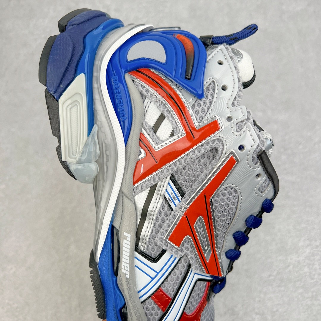 Balenciaga Runner 巴黎世家 灰蓝红 老爹鞋 运动 复古板鞋 休闲鞋 男鞋 女鞋 677403W3RB61264