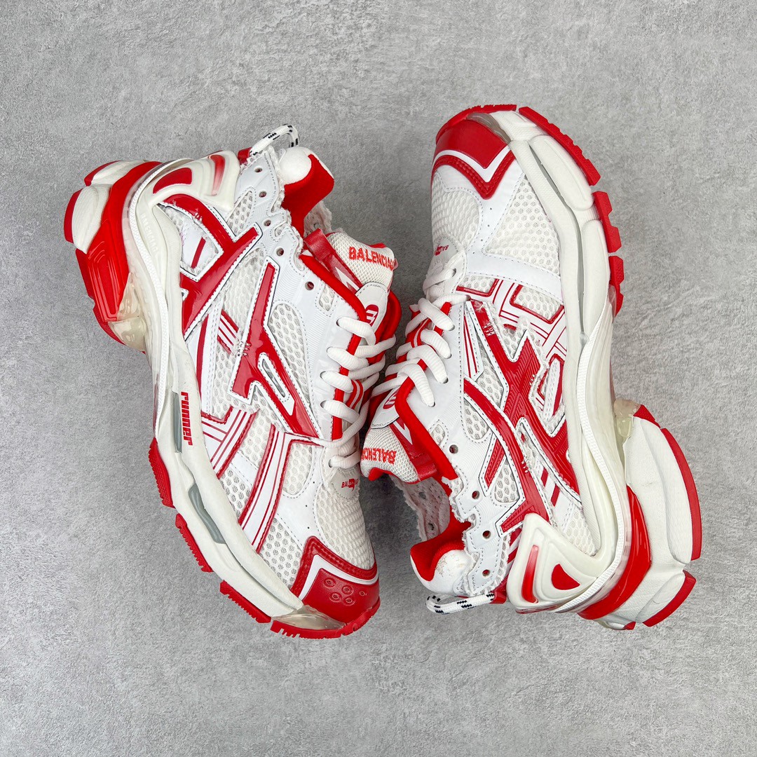 Balenciaga Runner 巴黎世家 白红 老爹鞋 运动 复古板鞋 休闲鞋 男鞋 女鞋 677403W3RB29060