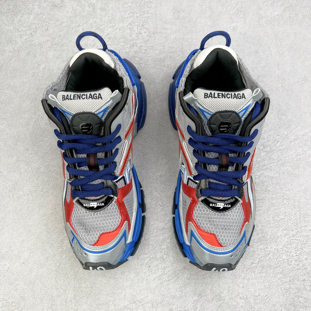 Balenciaga Runner 巴黎世家 灰蓝红 老爹鞋 运动 复古板鞋 休闲鞋 男鞋 女鞋 677403W3RB61264