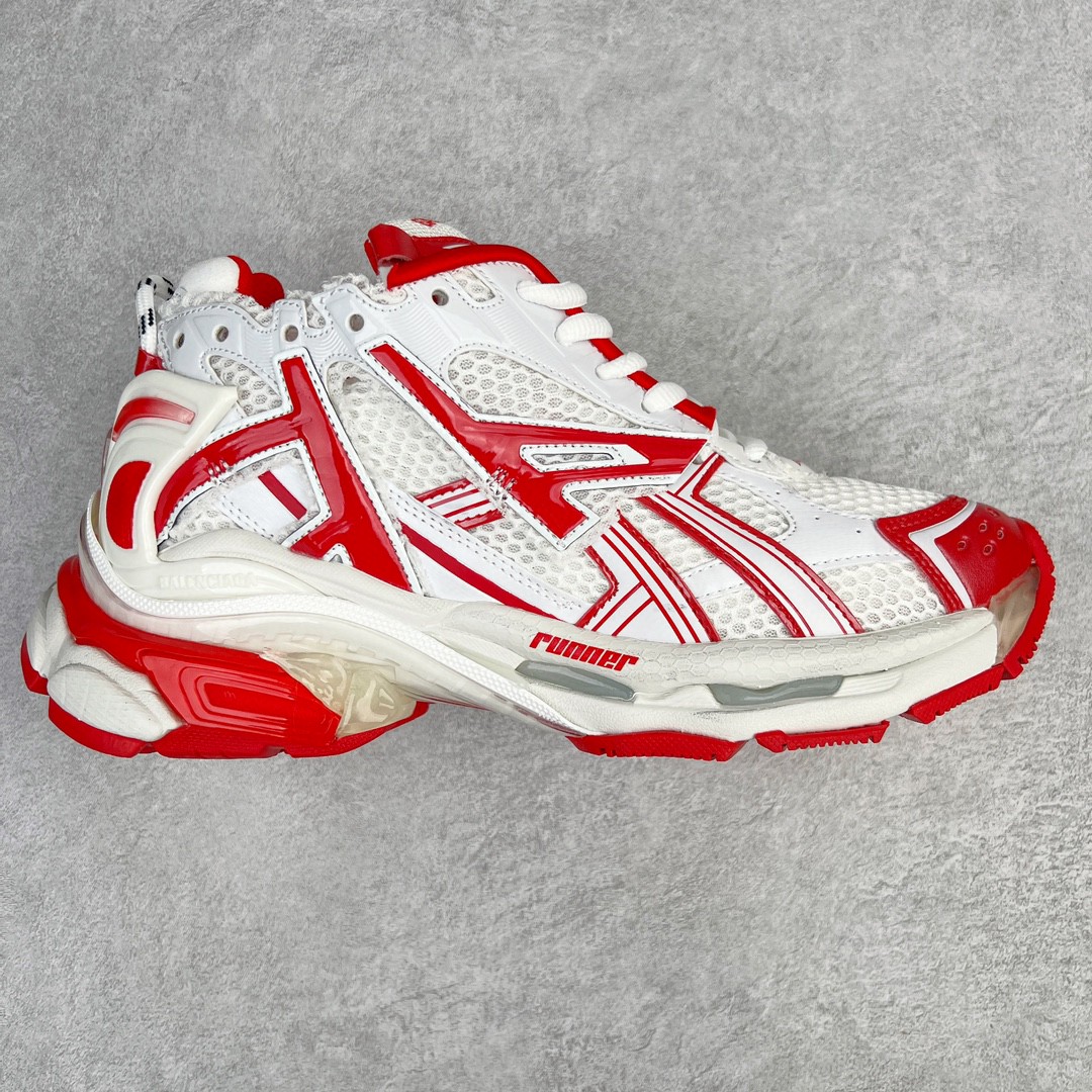 Balenciaga Runner 巴黎世家 白红 老爹鞋 运动 复古板鞋 休闲鞋 男鞋 女鞋 677403W3RB29060