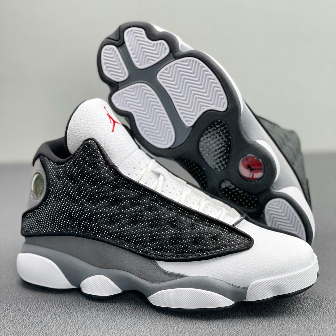 Air Jordan 13 Low AJ13  Retro Black Flint 黑白灰 熊猫 高筒 球鞋 休闲鞋 板鞋 男鞋 女鞋 DJ5982-060