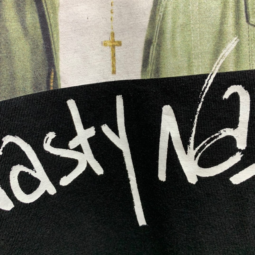 Supreme FW17 Nas Tee Black 说唱歌手图案 短袖 黑色 短袖 T 恤 男女同款 SUP-FW17-40