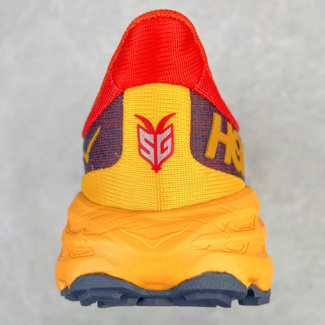 HOKA ONE ONE Speedgoat 5 飞速羚羊5系列 红色 低筒 越野跑步鞋 运动鞋 户外鞋 男鞋 1123157-FRYL