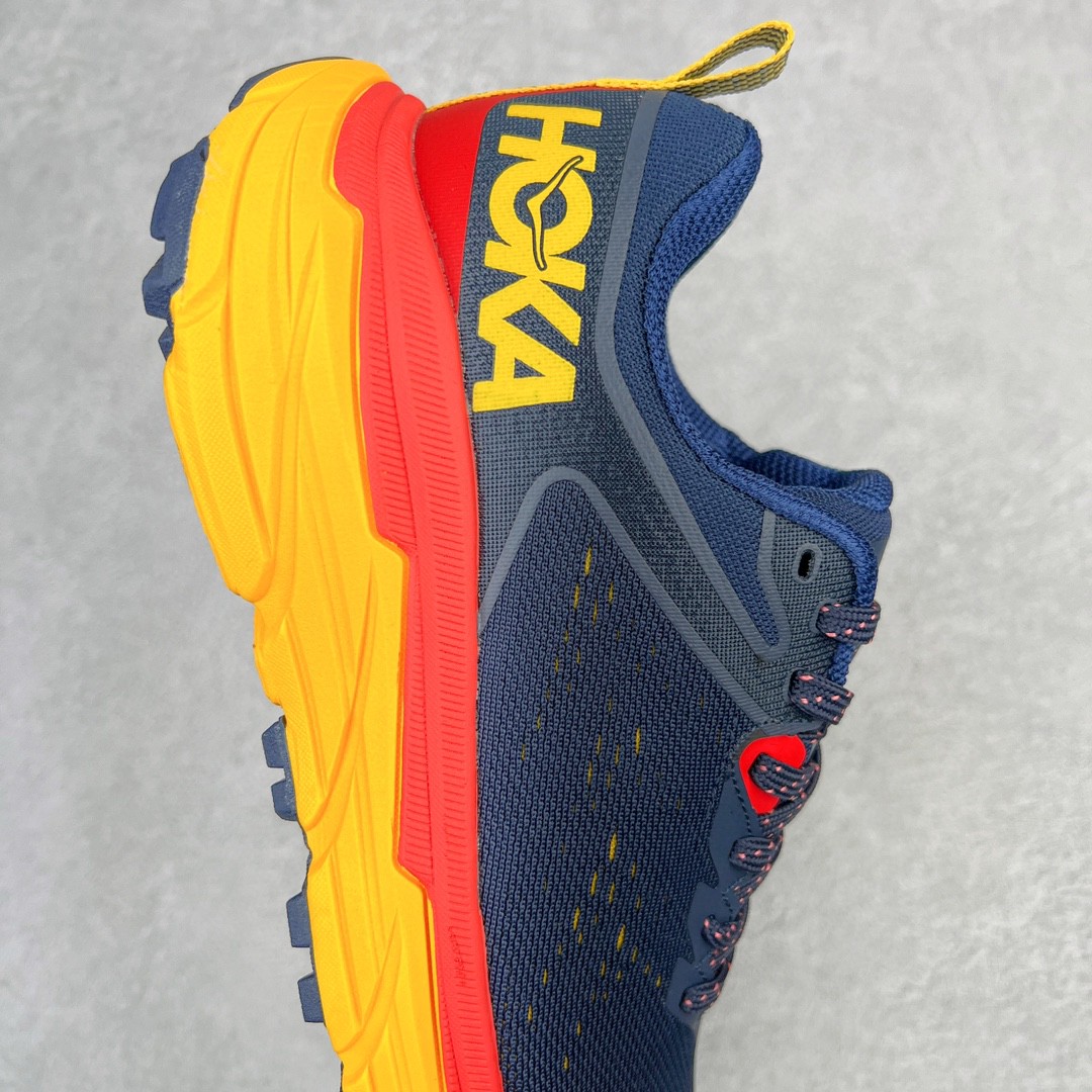 HOKA ONE ONE Challenger ATR 6 飞速羚羊6系列 蓝黄 低筒 越野跑步鞋 运动鞋 户外鞋 男鞋 1106510-OSRY