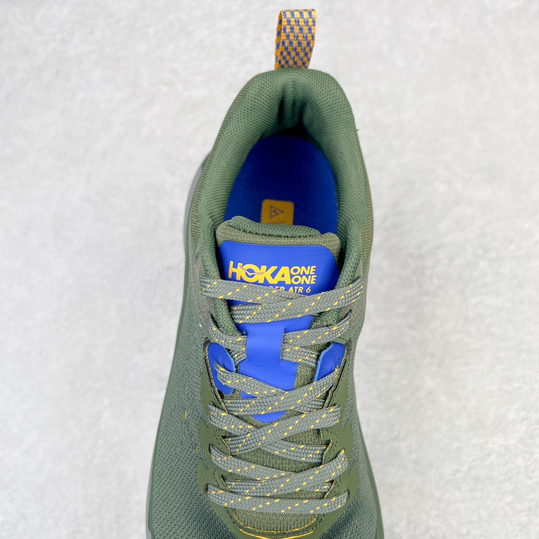 HOKA ONE ONE Challenger ATR 6 飞速羚羊6系列 墨绿色 低筒 越野跑步鞋 运动鞋 户外鞋 男鞋 HOKA ONE ONE Challenger ATR 6 飞速羚羊6系列 蓝黄 低筒 越野跑步鞋 运动鞋 户外鞋 男鞋 1106510-OSRY