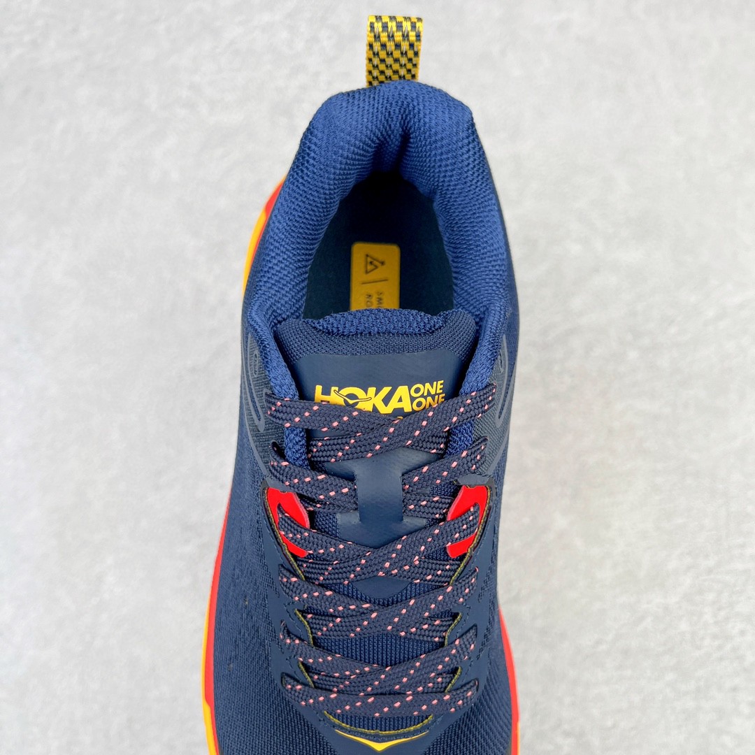 HOKA ONE ONE Challenger ATR 6 飞速羚羊6系列 蓝黄 低筒 越野跑步鞋 运动鞋 户外鞋 男鞋 1106510-OSRY