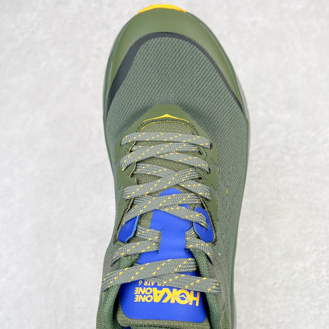 HOKA ONE ONE Challenger ATR 6 飞速羚羊6系列 墨绿色 低筒 越野跑步鞋 运动鞋 户外鞋 男鞋 HOKA ONE ONE Challenger ATR 6 飞速羚羊6系列 蓝黄 低筒 越野跑步鞋 运动鞋 户外鞋 男鞋 1106510-OSRY