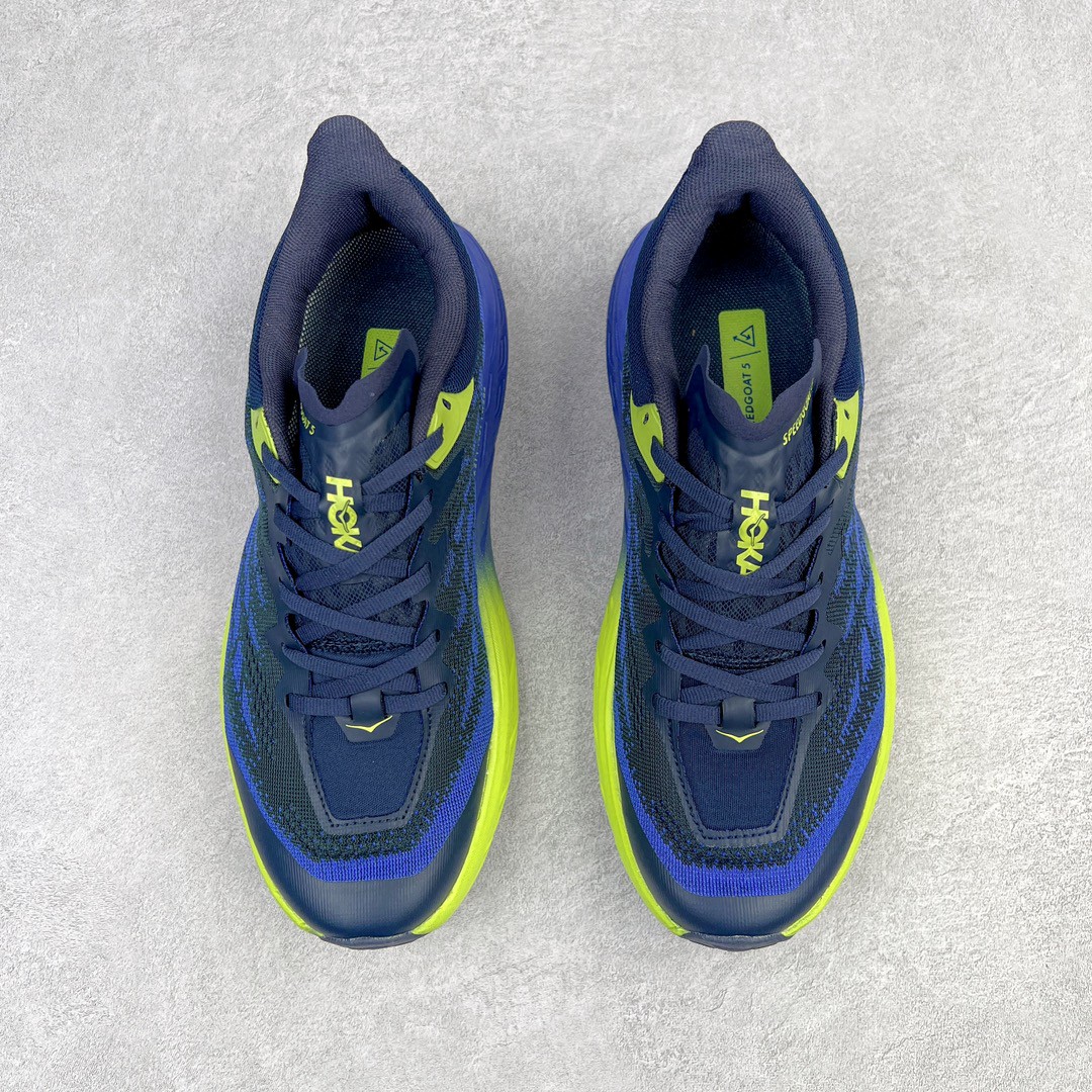 HOKA ONE ONE Speedgoat 5 飞速羚羊5系列 太空蓝 低筒 越野跑步鞋 运动鞋 户外鞋 男鞋 1123157-OSBN