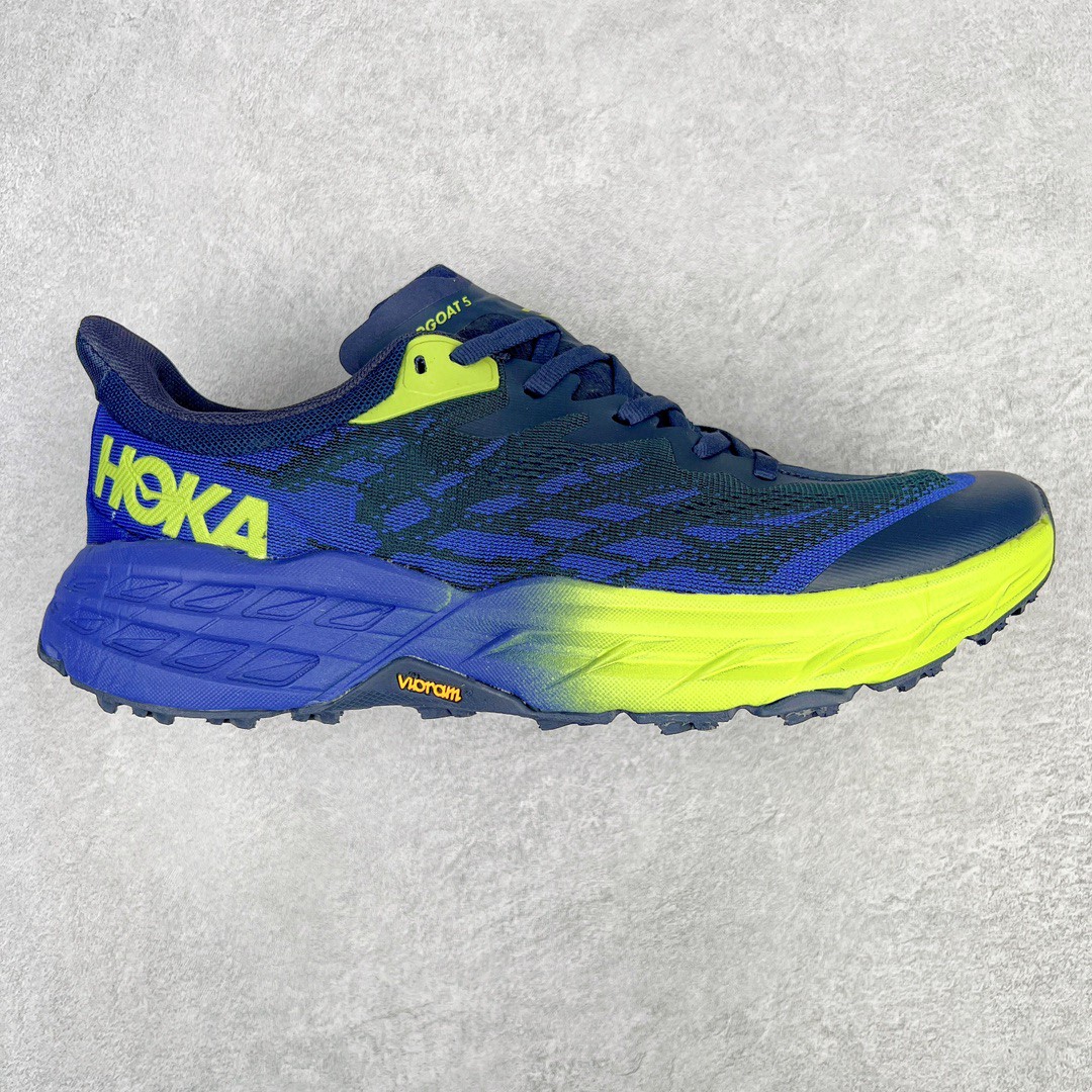 HOKA ONE ONE Speedgoat 5 飞速羚羊5系列 太空蓝 低筒 越野跑步鞋 运动鞋 户外鞋 男鞋 1123157-OSBN