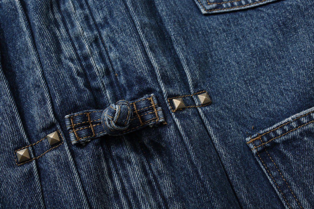 MADNESS JACKET 唐装牛仔外套 蓝色 大口袋 外套 长袖 秋冬季 休闲 男女同款