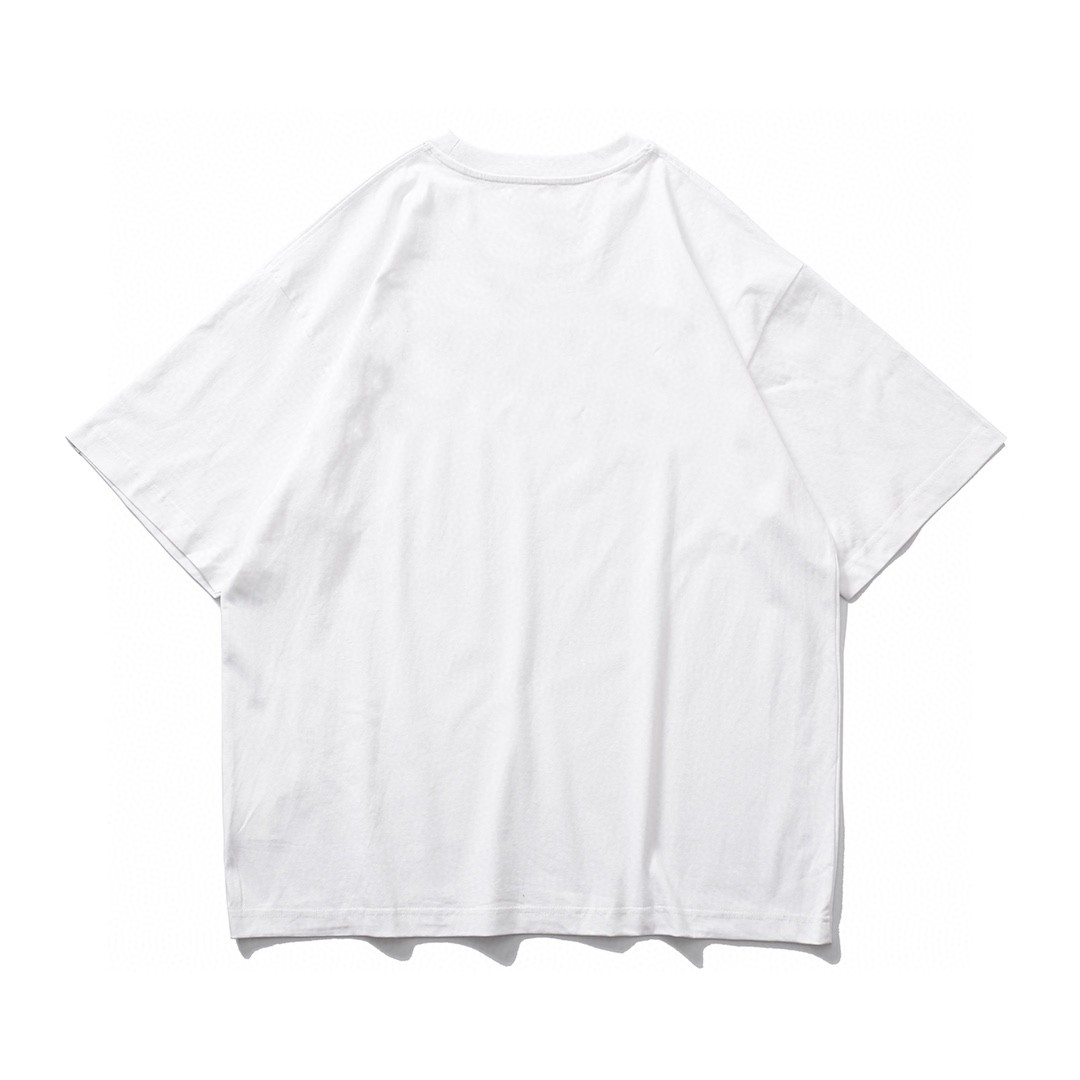 MADNESS TEE 纯色口袋 圆领 T恤 白色 黑色 灰色 短袖 夏款 男女同款