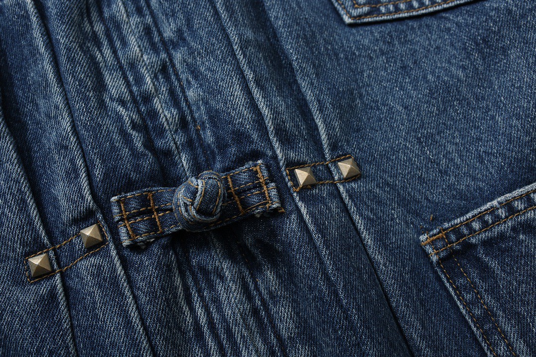 MADNESS JACKET 唐装牛仔外套 蓝色 大口袋 外套 长袖 秋冬季 休闲 男女同款