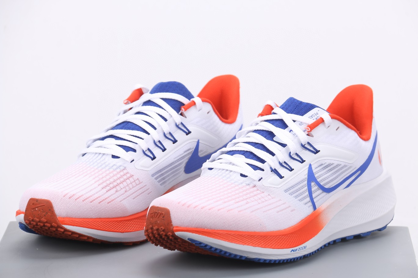 Nike Air Zoom Pegasus 39 登月39 白红蓝 低筒 运动鞋 跑步鞋 休闲鞋 男鞋 