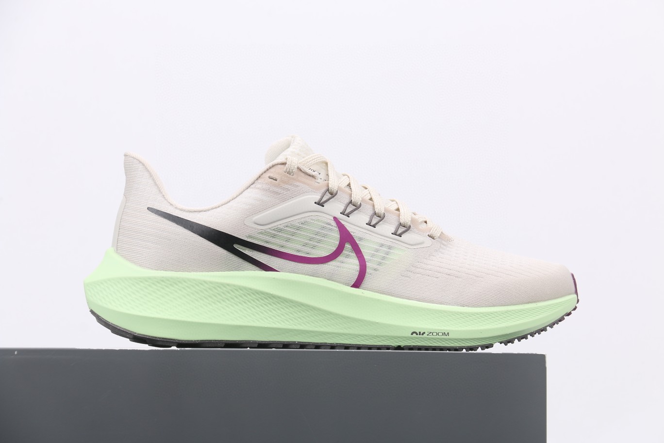 Nike Air Zoom Pegasus 39 登月39 白绿 低筒 运动鞋 跑步鞋 休闲鞋 男鞋 DH4071-101