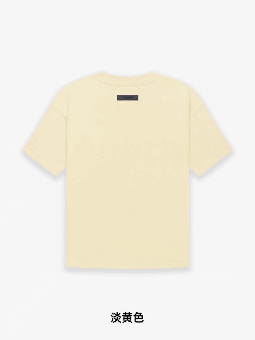 Fear of God Essentials T-Shirt FOG 左胸口立体植绒字母LOGO 短袖 蛋壳色 烟灰色 珊瑚红 灰黑色 木纹色 淡黄色 T恤 夏款 男女同款 