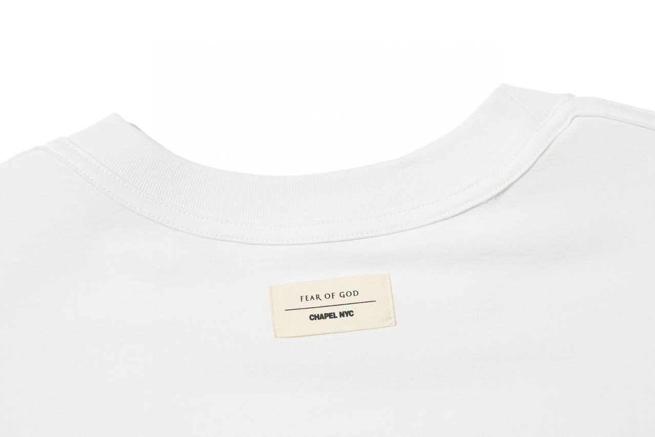 Fear of God NIRVANA FOG 摇滚涅磐乐队天使翅膀印花 T-Shirt 短袖 白色 T恤 夏款 男女同款 