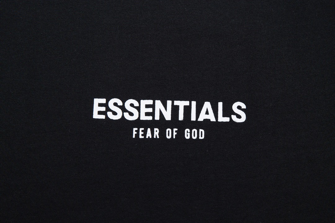 Fear Of God ESSENTIALS CALIFORNIA PHOTO BOXY T-SHIRTS FOG 加州限定款相片印花短袖 黑色 T 恤 夏款 男女同款 