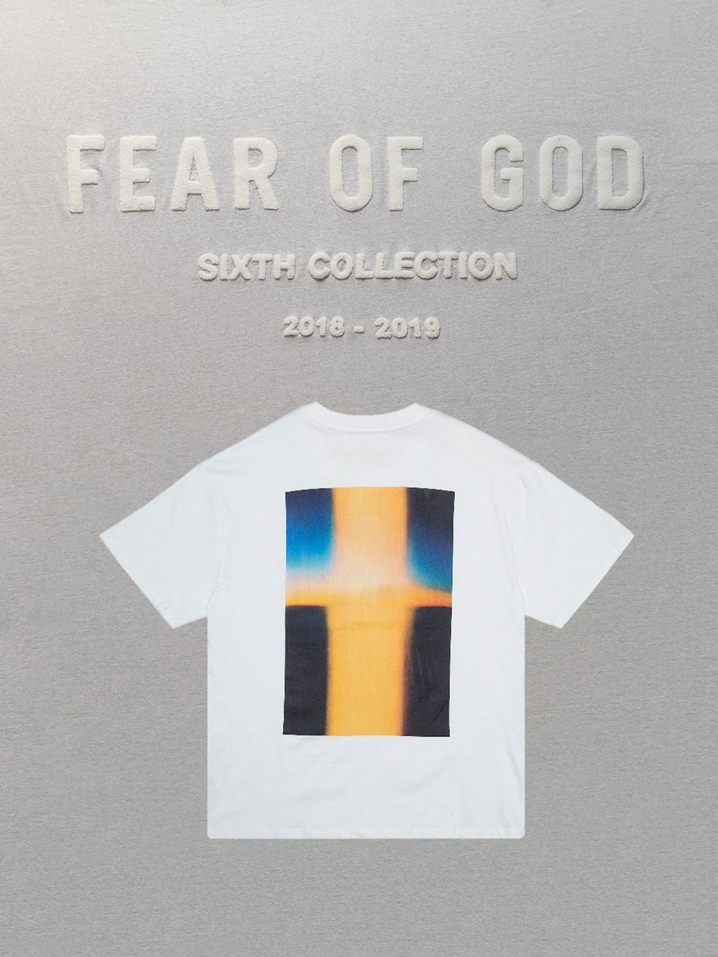 Fear Of God ESSENTIALS CALIFORNIA PHOTO BOXY T-SHIRTS FOG 加州限定款相片印花短袖 白色 T 恤 夏款 男女同款 