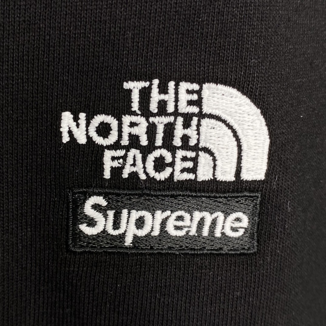 Supreme SS22 Week 16 The North Face 联名款 Bandana Tee 腰果花印花 Logo 黑色 T 恤 圆领 夏季 男女同款 SUP-SS22-754