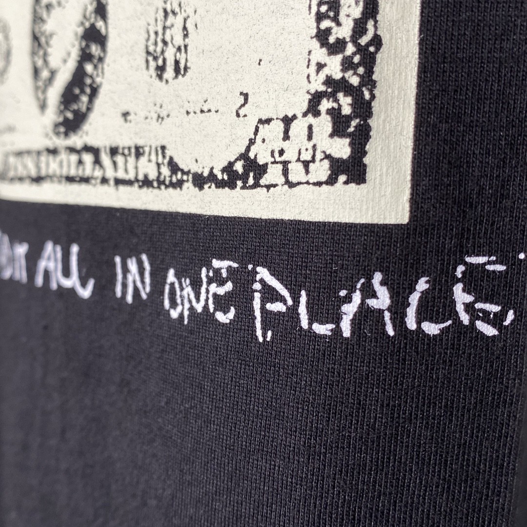 Supreme Week 18 Spend It Tee 字母印花 黑色 圆领 短袖 T 恤 夏款  男女同款 SUP-FW21-373