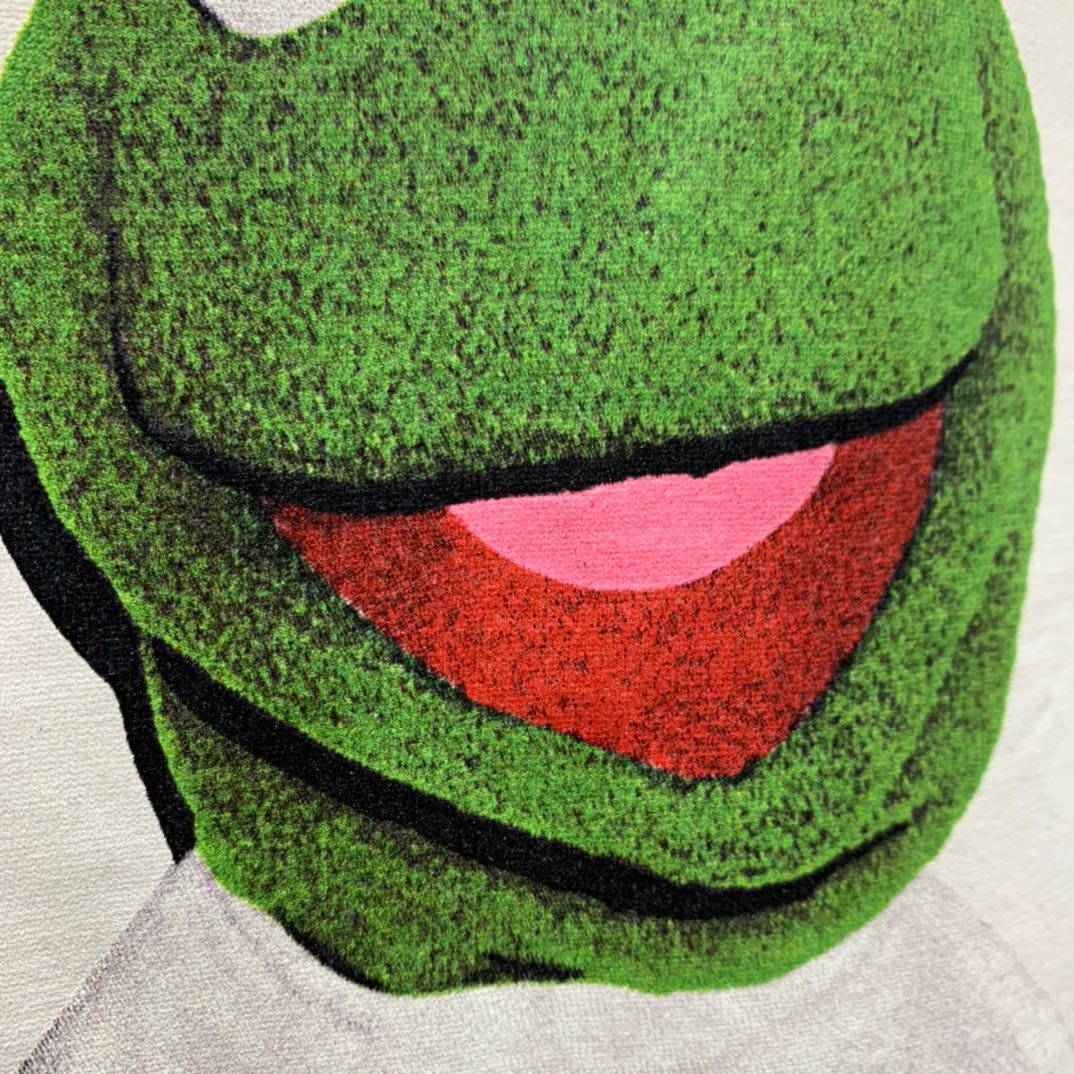 Supreme 08ss KERMIT 科密特青蛙 TEE 白色 圆领 短袖 T 恤 夏款  男女同款 