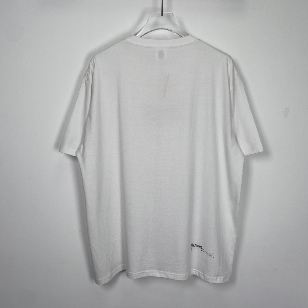 Supreme SS22 Week 8 Ralph Steadman Box Logo Tee 油漆涂抹 白色 圆领 短袖 T 恤 夏款  男女同款 SUP-SS22-620