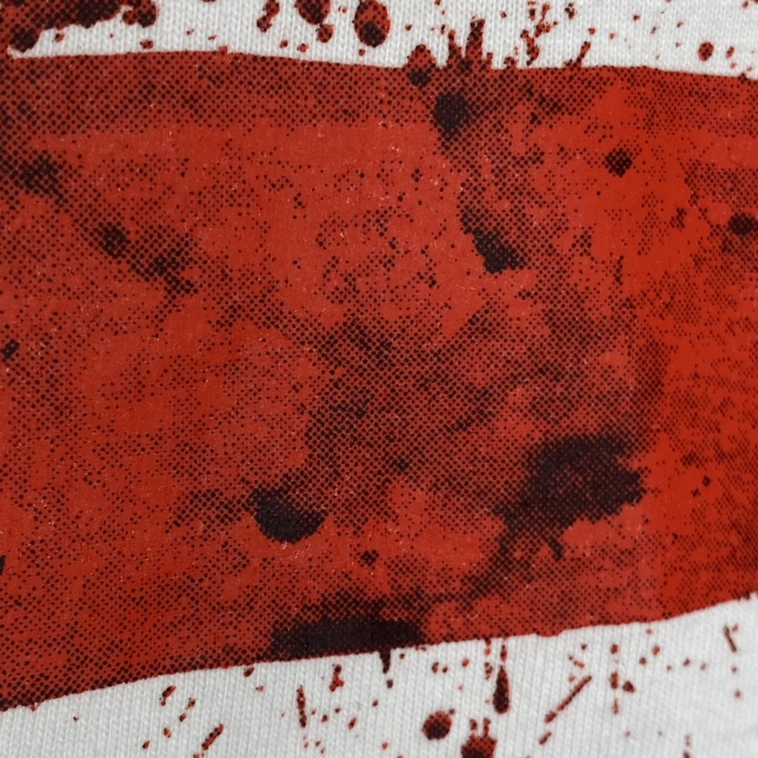 Supreme SS22 Week 8 Ralph Steadman Box Logo Tee 油漆涂抹 白色 圆领 短袖 T 恤 夏款  男女同款 SUP-SS22-620