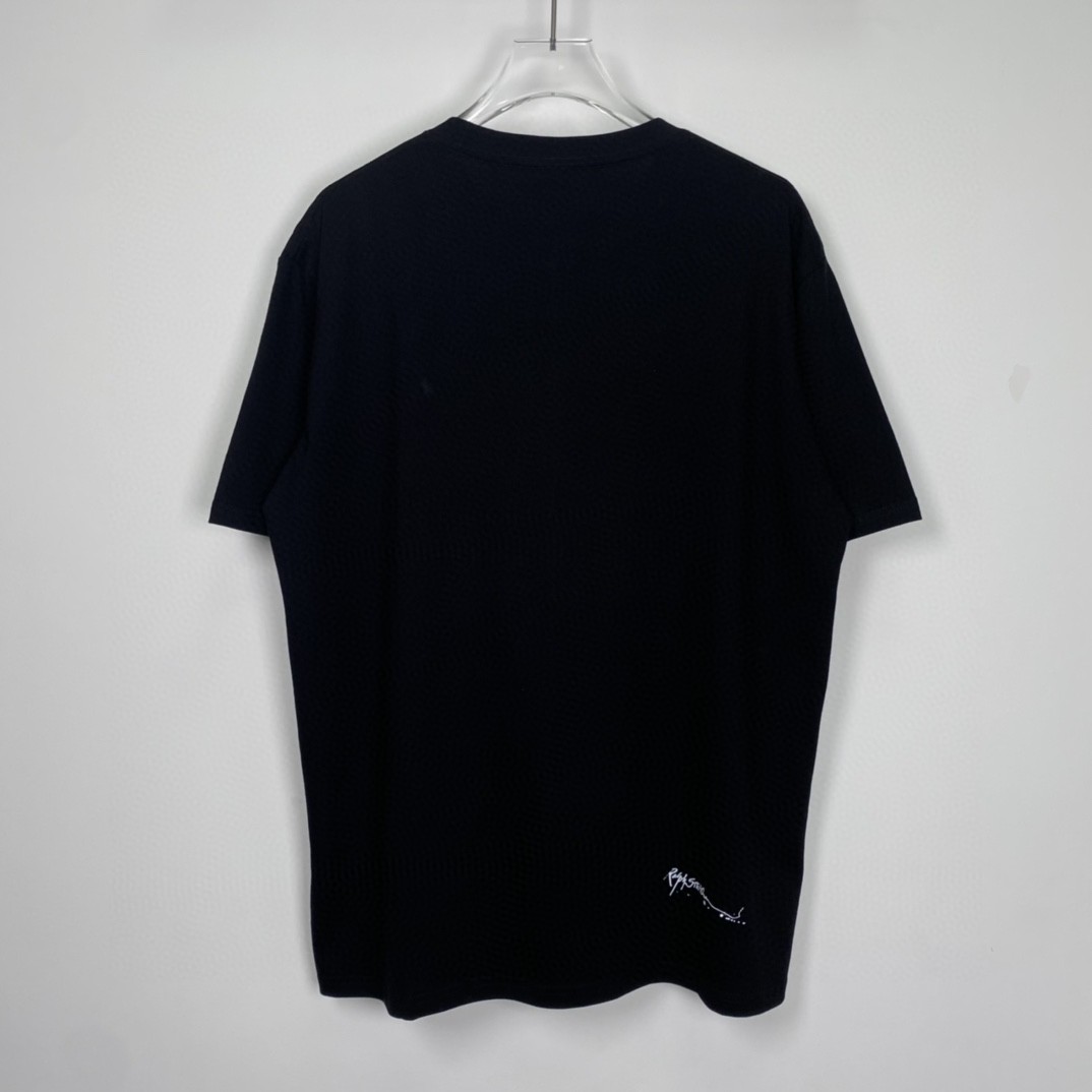 Supreme SS22 Week 8 Ralph Steadman Box Logo Tee 油漆涂抹 黑色 圆领 短袖 T 恤 夏款  男女同款 SUP-SS22-620