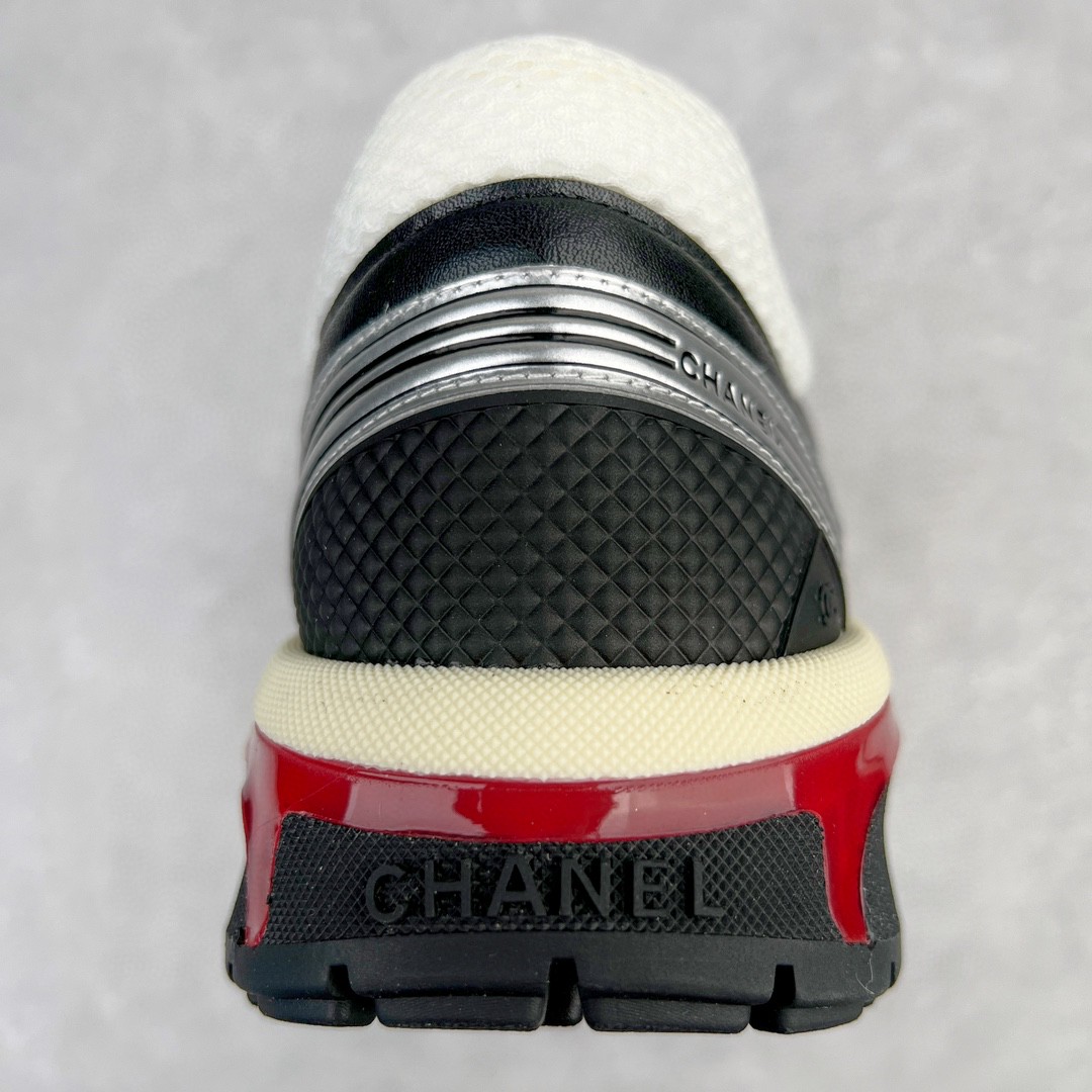 CHANEL 香奈儿 黑白色 低筒 运动鞋 休闲鞋 跑步鞋 女鞋 