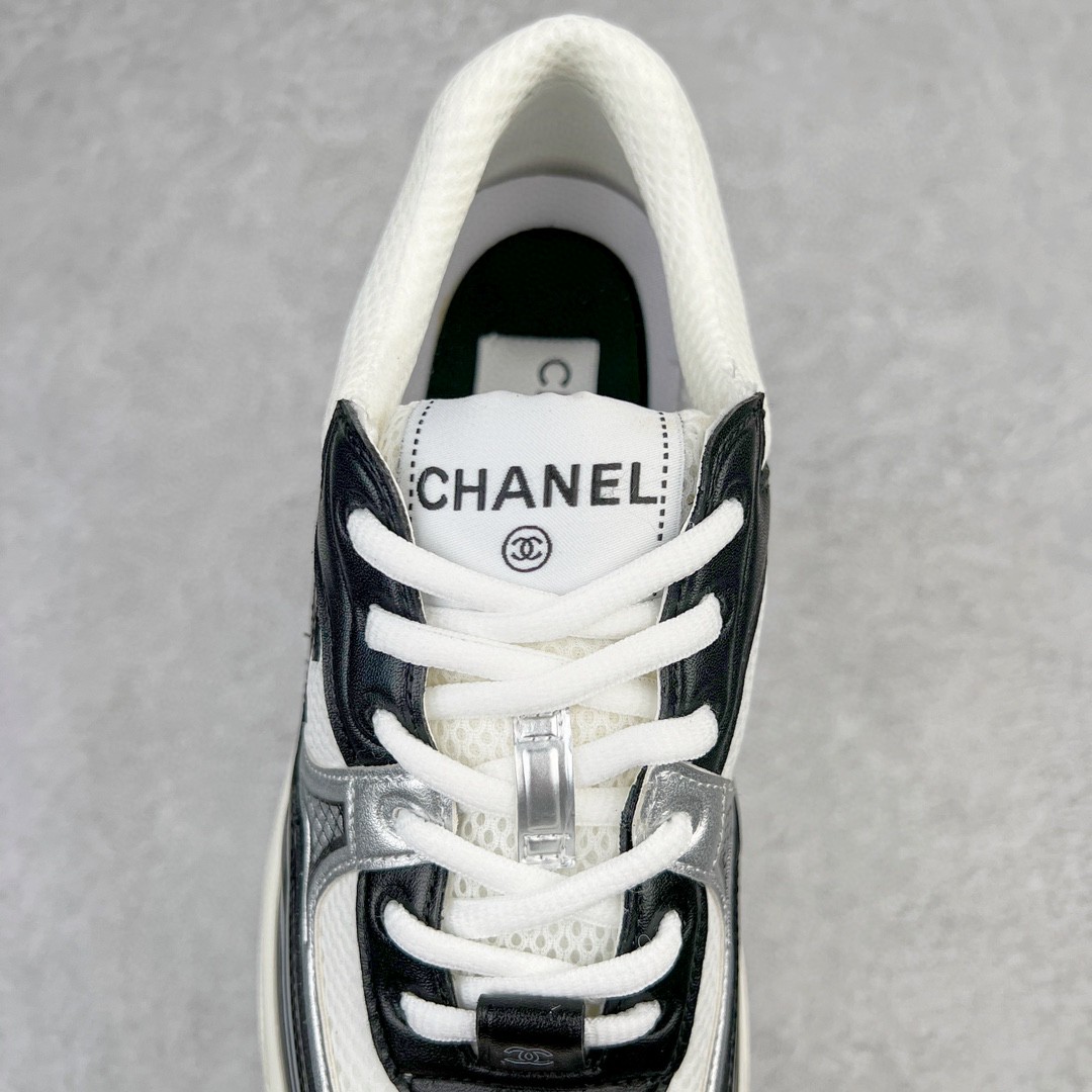 CHANEL 香奈儿 黑白色 低筒 运动鞋 休闲鞋 跑步鞋 女鞋 