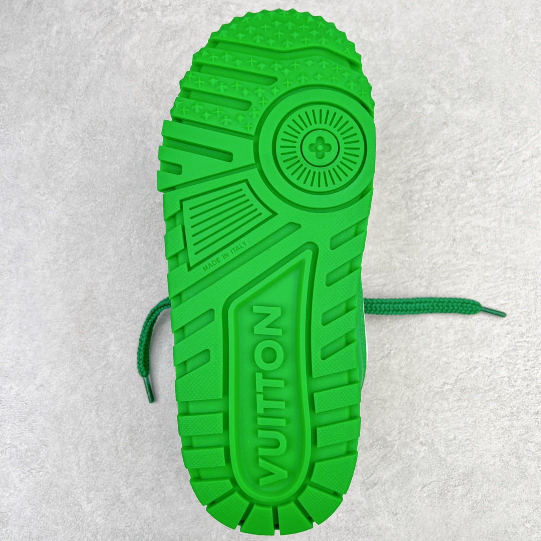 Louis Vuitton 路易威登 TTrainer Maxi 小胖丁 绿色 低筒 休闲鞋 板鞋 运动鞋 男鞋 女鞋 1AB8SD