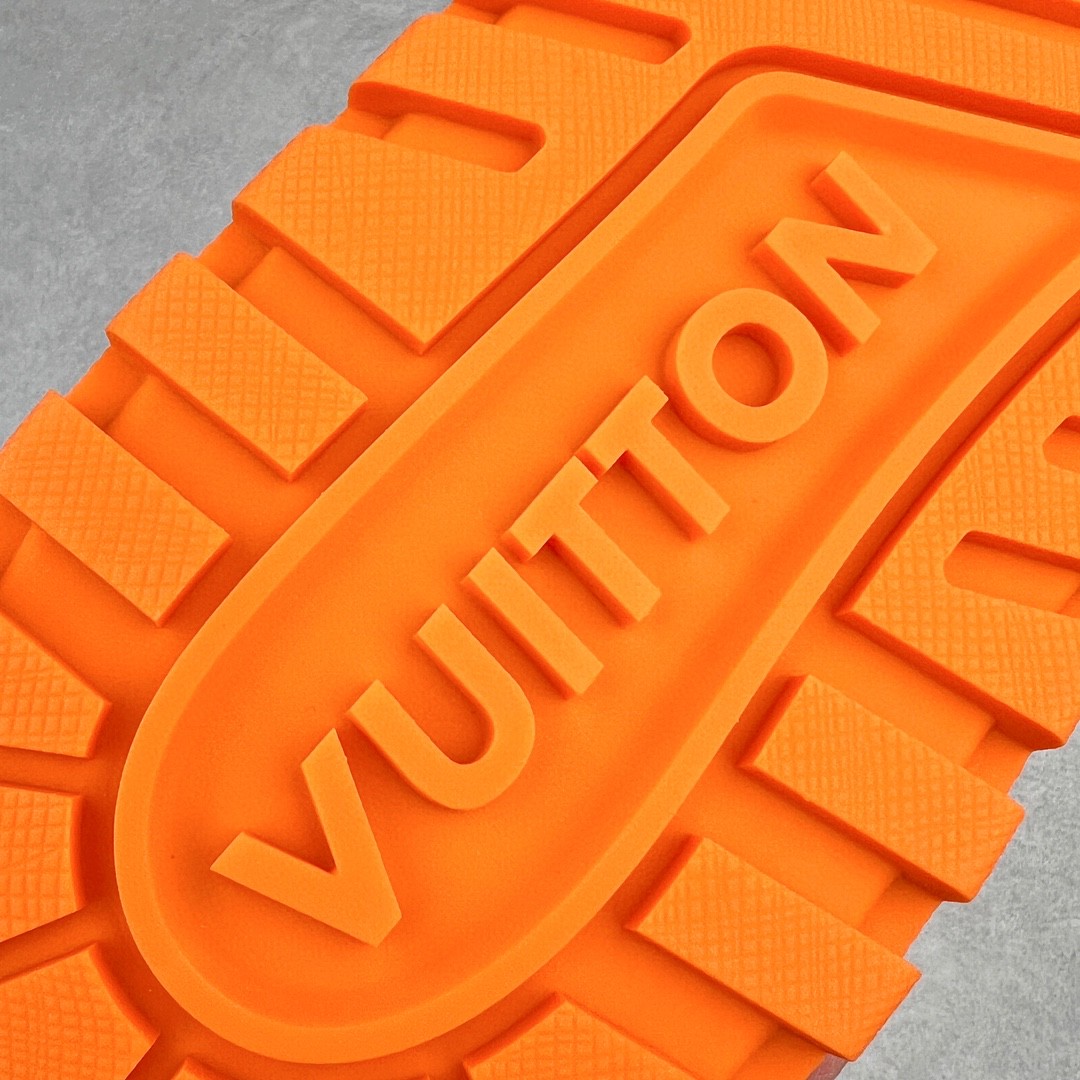 Louis Vuitton 路易威登 TTrainer Maxi 小胖丁 白橙 低筒 休闲鞋 板鞋 运动鞋 男鞋 女鞋 1AB8SZ