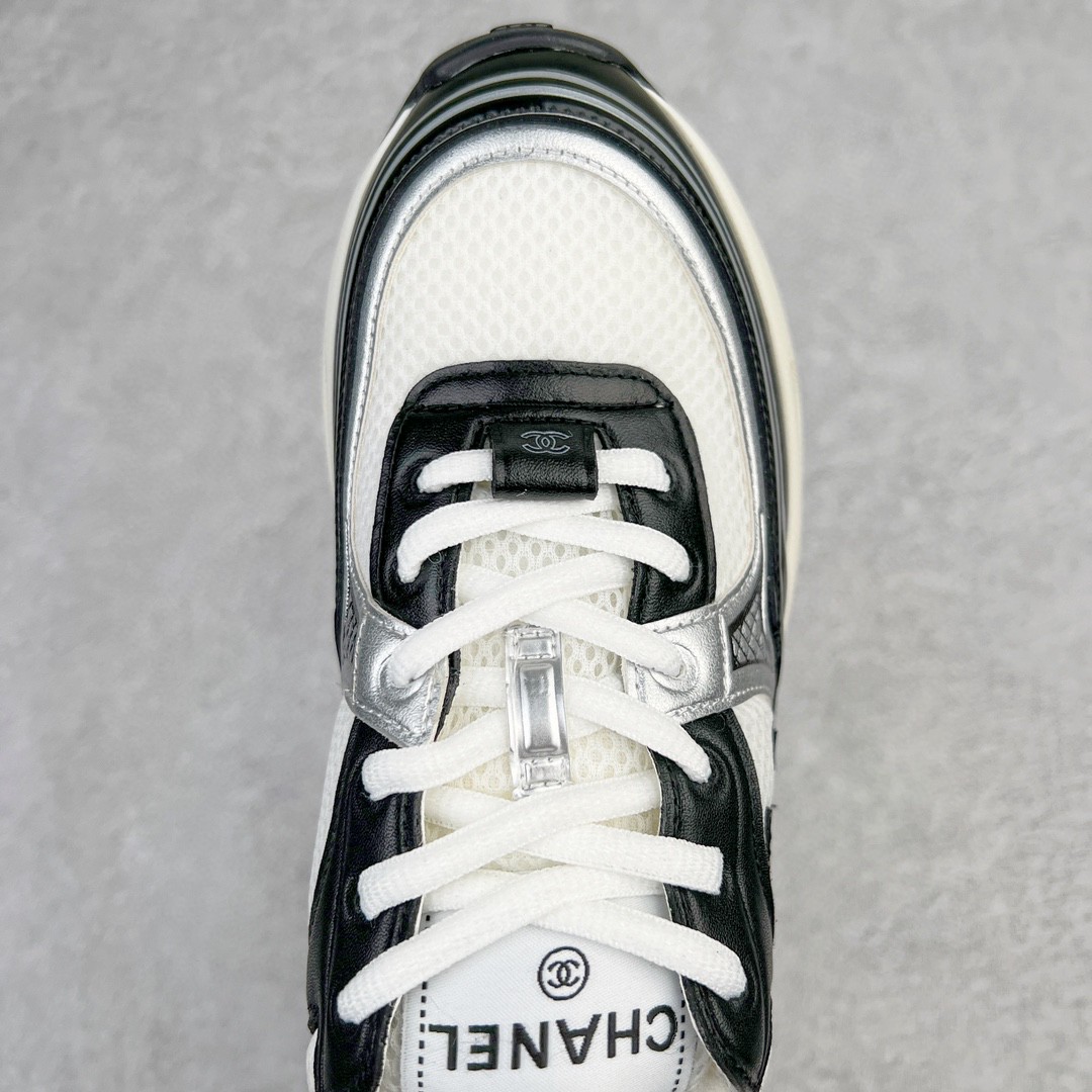 CHANEL 香奈儿 黑白色 低筒 运动鞋 休闲鞋 跑步鞋 女鞋 