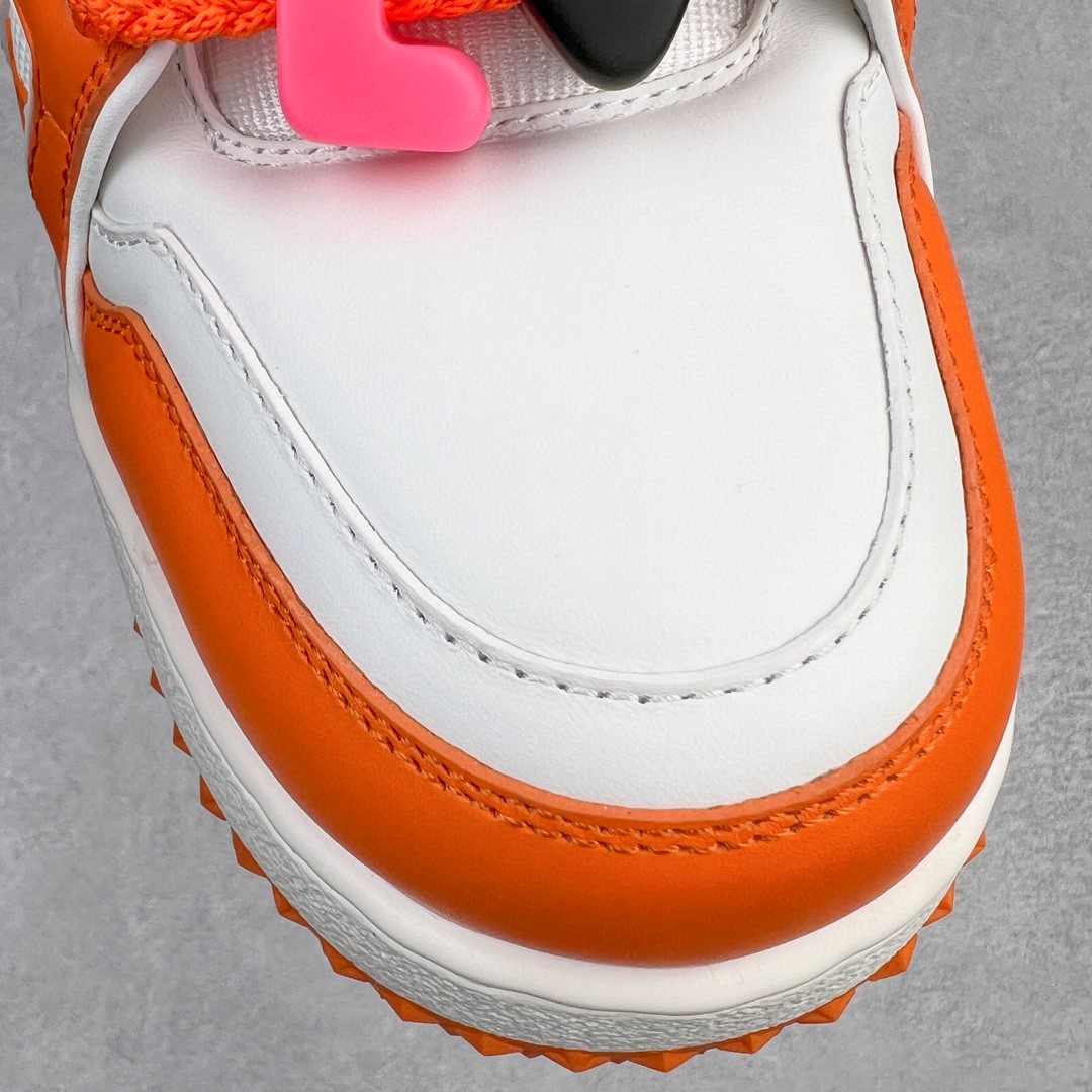 Louis Vuitton 路易威登 TTrainer Maxi 小胖丁 白橙 低筒 休闲鞋 板鞋 运动鞋 男鞋 女鞋 1AB8SZ