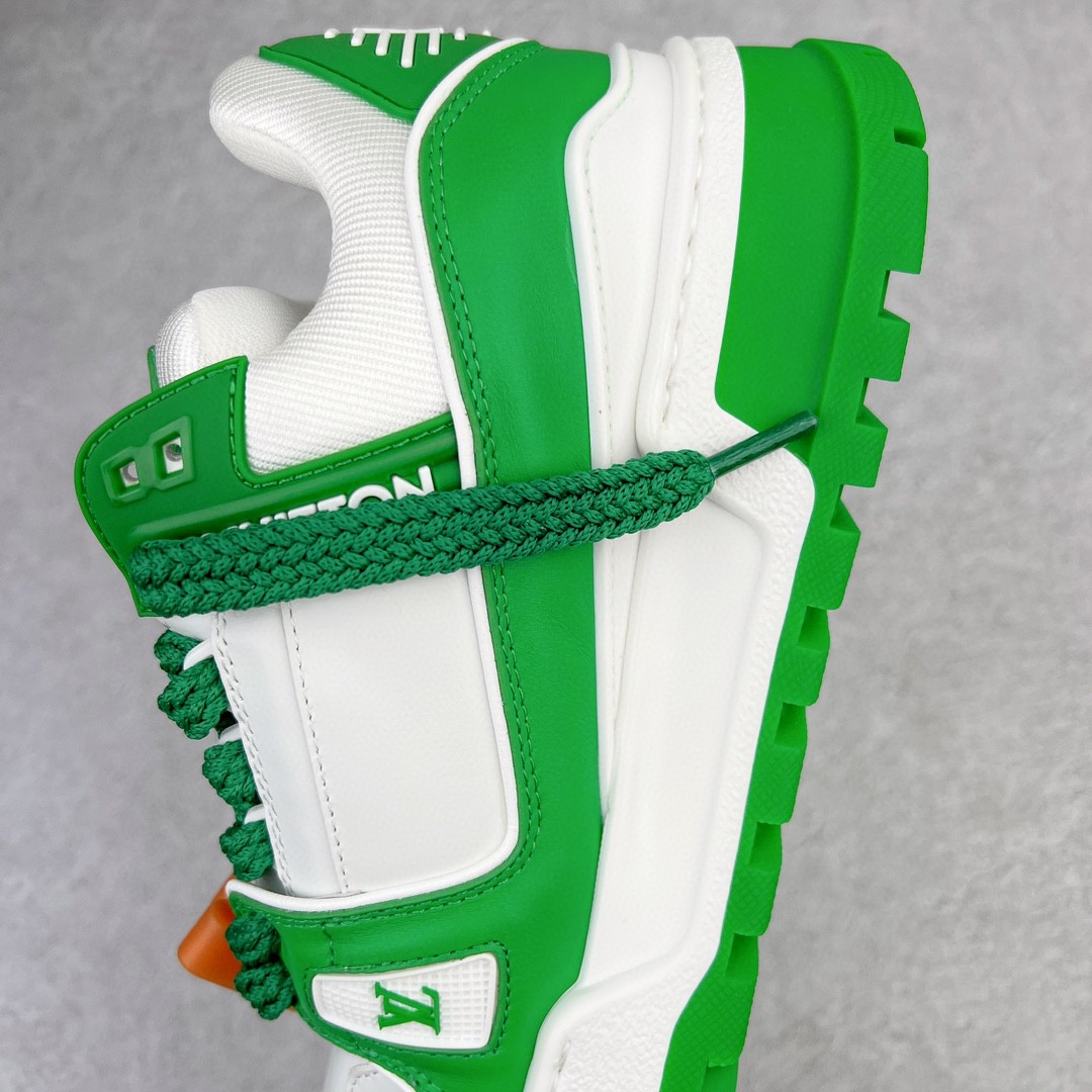 Louis Vuitton 路易威登 TTrainer Maxi 小胖丁 绿色 低筒 休闲鞋 板鞋 运动鞋 男鞋 女鞋 1AB8SD