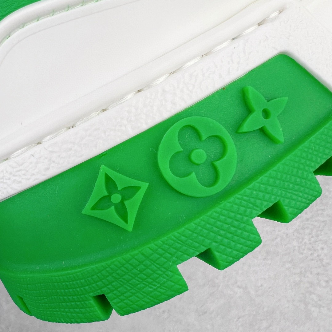 Louis Vuitton 路易威登 TTrainer Maxi 小胖丁 绿色 低筒 休闲鞋 板鞋 运动鞋 男鞋 女鞋 1AB8SD